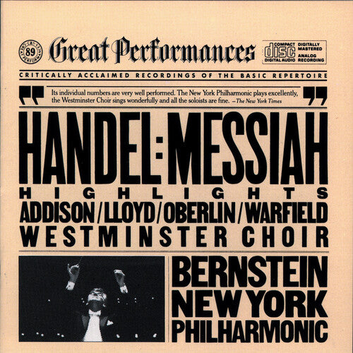 Leonard Bernstein - Messiah HLTS (CD)