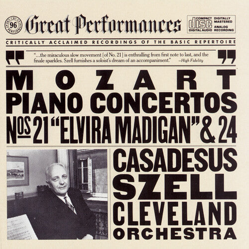 Robert Casadesus - Piano Concerti 21 & 24 (CD)