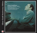 the album cover for Glenn Gould - Piano Ctos 2 3 & 7 - 70th Anniversary Edition