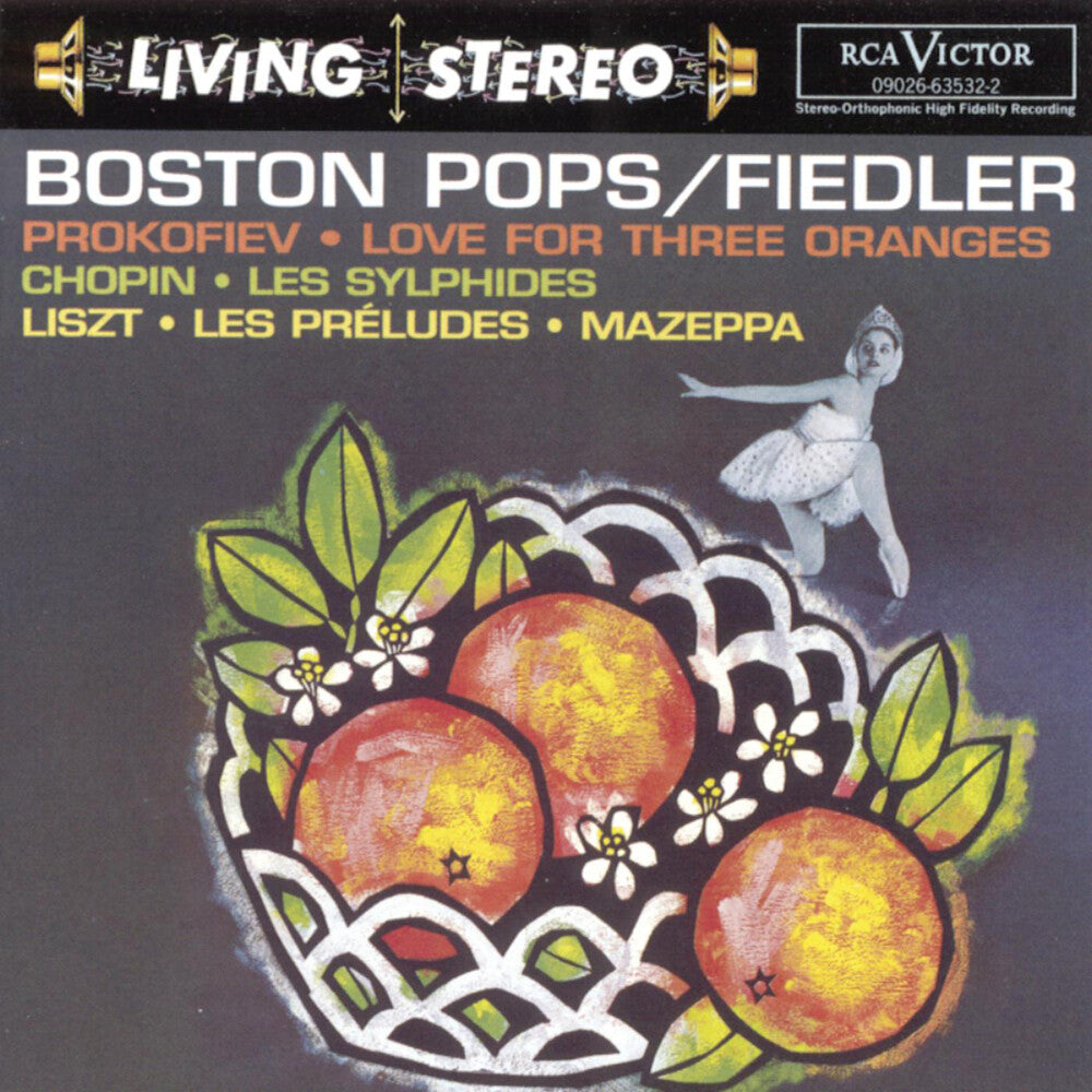 the album cover for Arthur Fiedler - Conducts Prokofiev/Chopin/Lisz