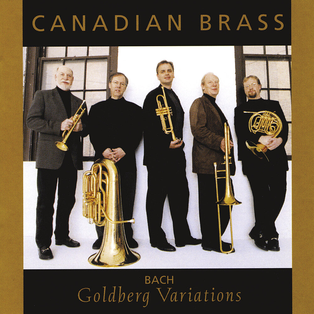 the album cover for Canadian Brass - Goldberg Variatiions