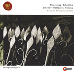 the album cover for Stravinsky/Schnittke - Stravinsky / Schnittke / Roslavets / Smirnov