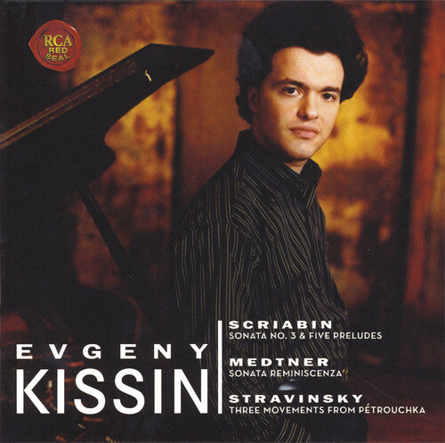 Evgeny Kissin - Obras para piano de Scriabin Medtner Stravinsky (CD)