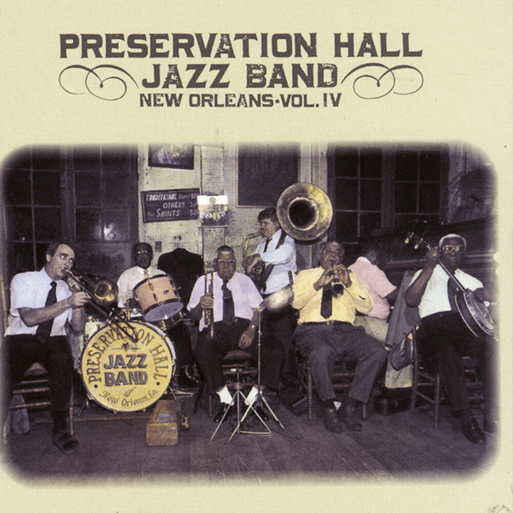 the album cover for Preservation Hall Jazz Band - New Orleans No. 4