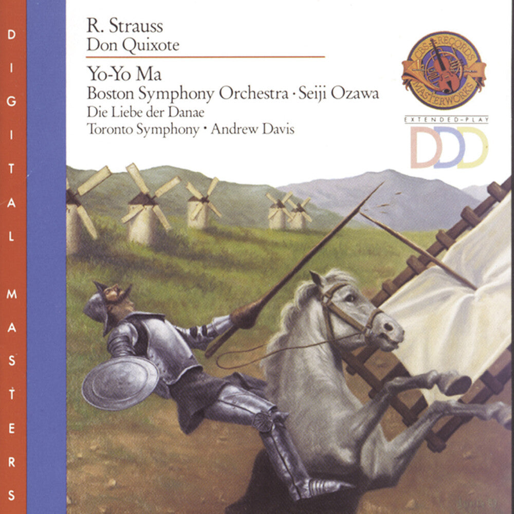the album cover for Yo-Yo Ma - Don Quixote / Die Liebe Der Danae