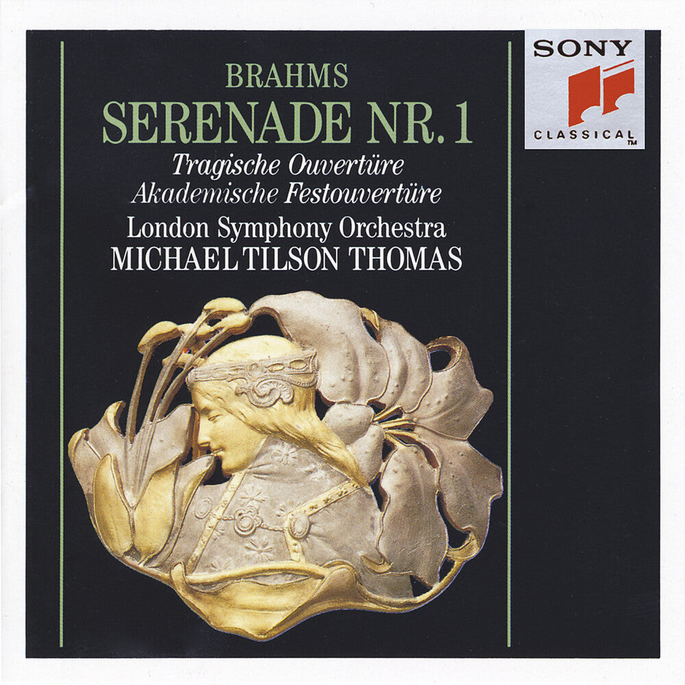 the album cover for Michael Tilson Thomas - Serenade 1 / Tragic Overture
