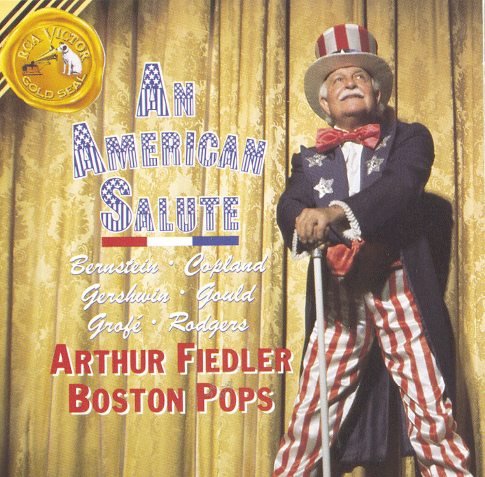 the album cover for Arthur Fiedler - American Salute