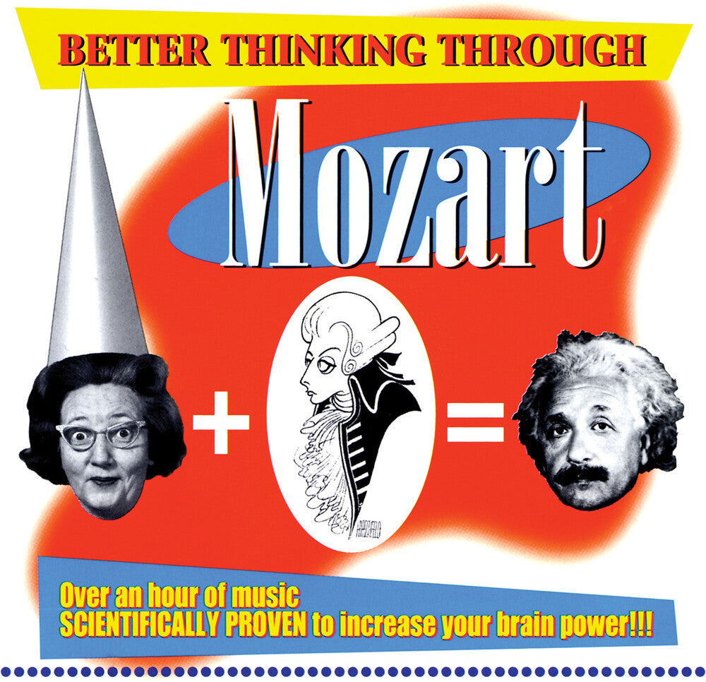 the album cover for Mozart - Better Thinking Through Mozart