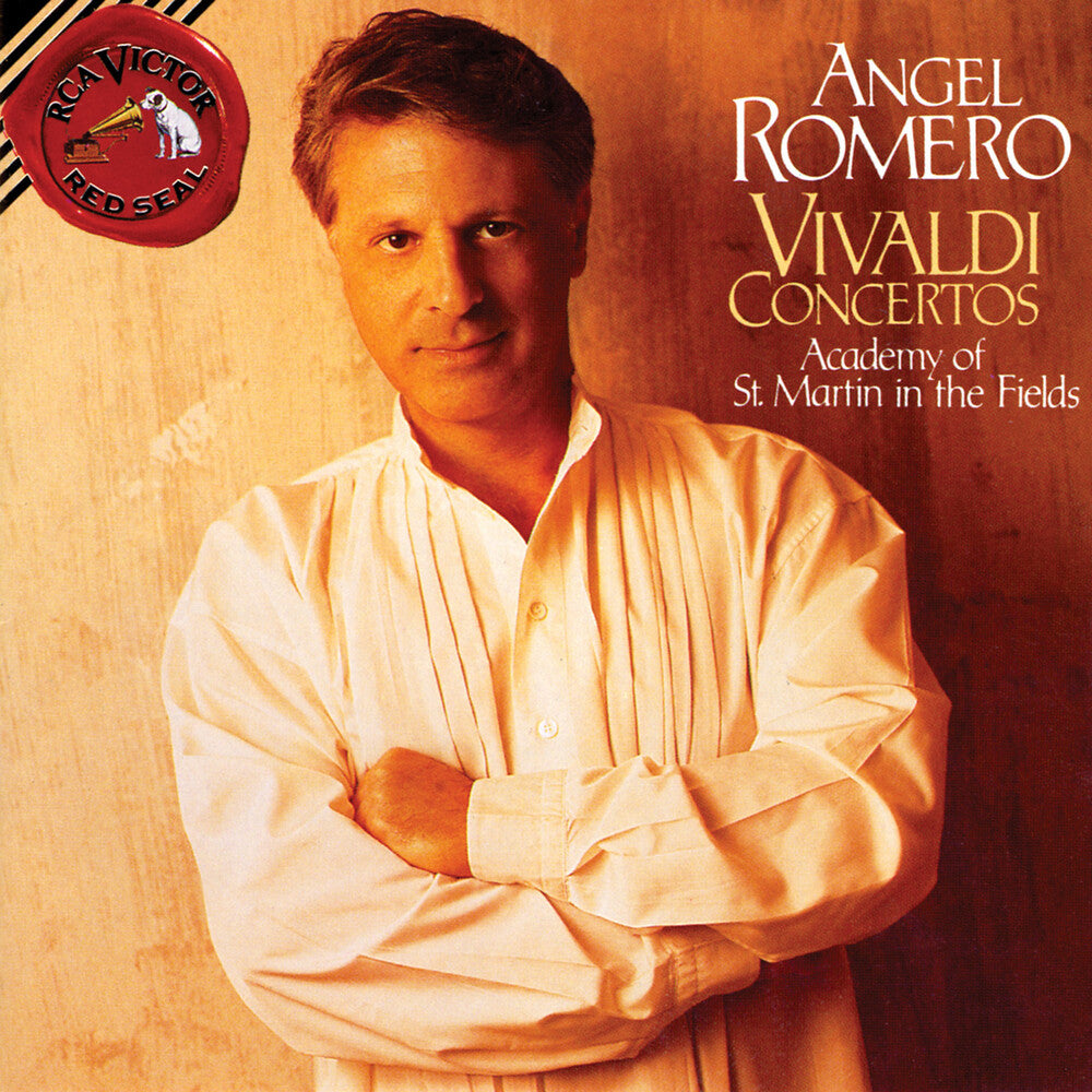 the album cover for Angel Romero - Vivaldi Concertos