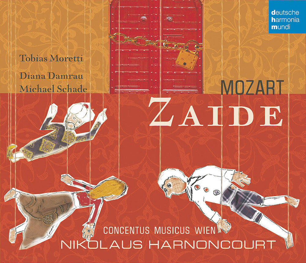 the album cover for Nikolaus Harnoncourt - Zaide