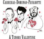 the album cover for Plácido Domingo - Tenors Valentine