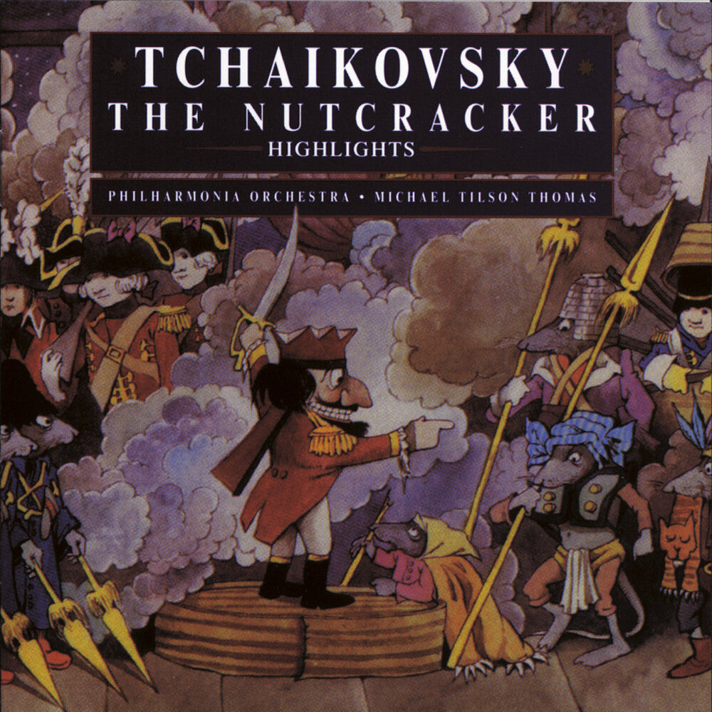 the album cover for Michael Tilson Thomas - Nutcracker (Hlts)