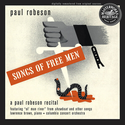 Paul Robeson - Canciones de hombres libres: Recital (CD)