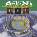 the album cover for Vocals Jose Carreras - All Star Tenors Salute The World / Various