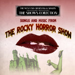 the album cover for West End Orchestra & Singers - Performing Songs and Music from The Rocky Horror Show