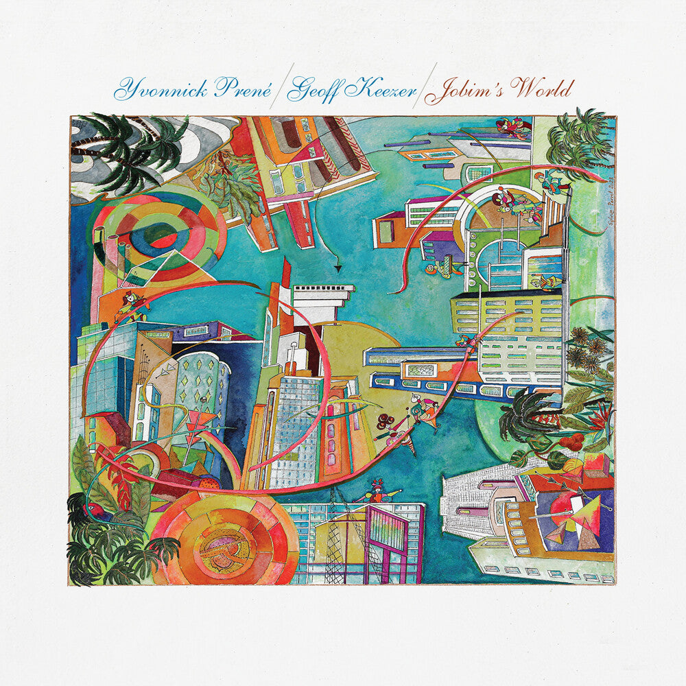 the album cover for Yvonnick Prene/ Keezer,Geoff - Jobim's World