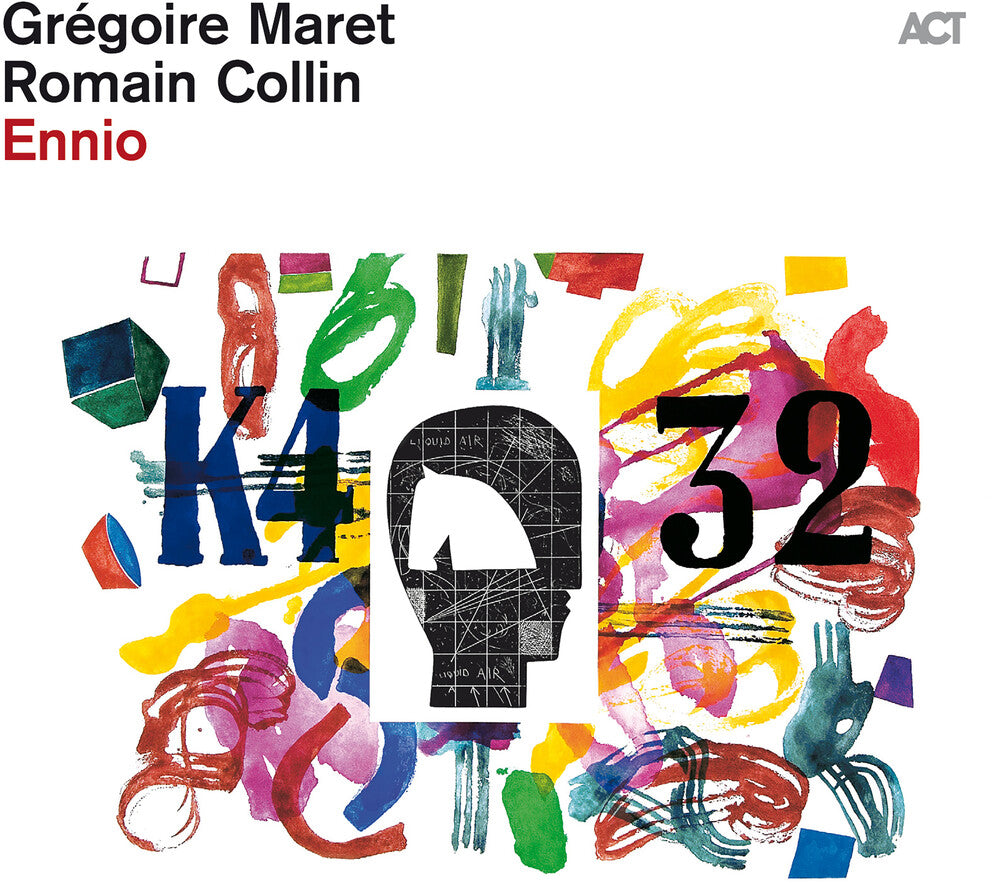 the album cover for Gregoire Maret/ Collin,Romain - Ennio