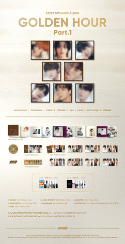 ATEEZ - GOLDEN HOUR: Parte 1 (Digipack) (CD)