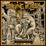 the album cover for Starving Wolves - Fire, The Wolf, The Fang
