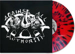 Against All Authority - Resistencia en carretera 24 horas - Rojo con salpicaduras negras (Vinilo)