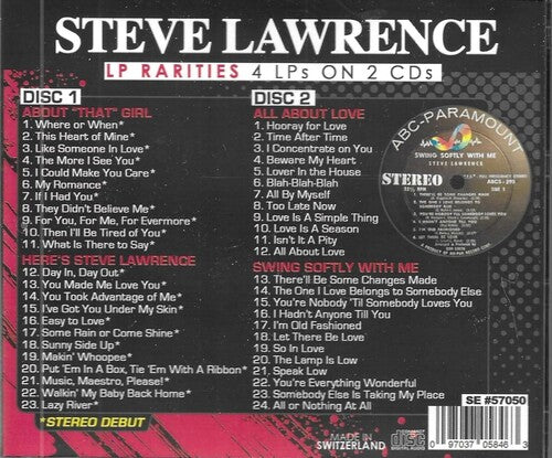 Steve Lawrence - LP Rarities (CD)