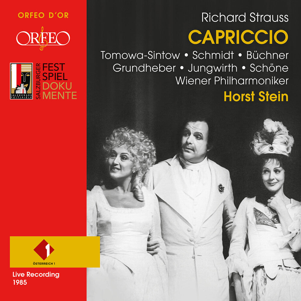 the album cover for Strauss / Schone / Buchner / Minth - Capriccio