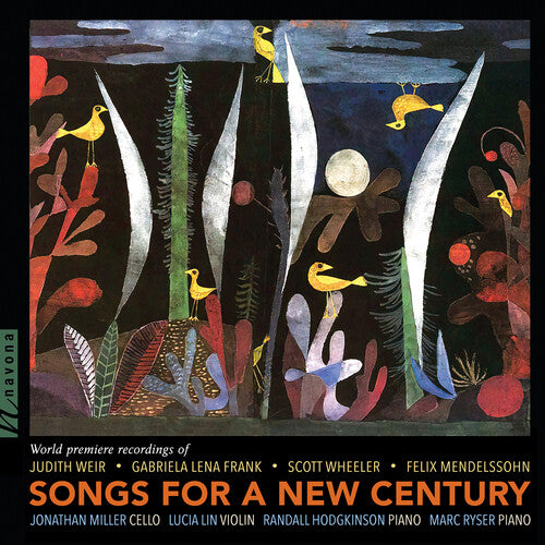 Jonathan Miller - Hodgkinson, Frank, Mendelssohn, Weir & Wheeler: Songs for a New Century (CD)