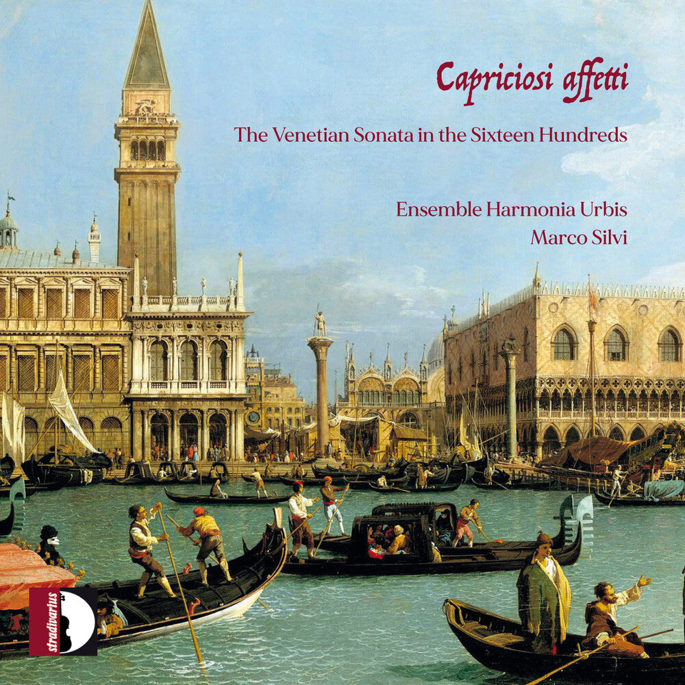 the album cover for Castello / Fontana / Ensemble Harmonia Urbis - Capriciosi Affetti - The Venetian Sonata