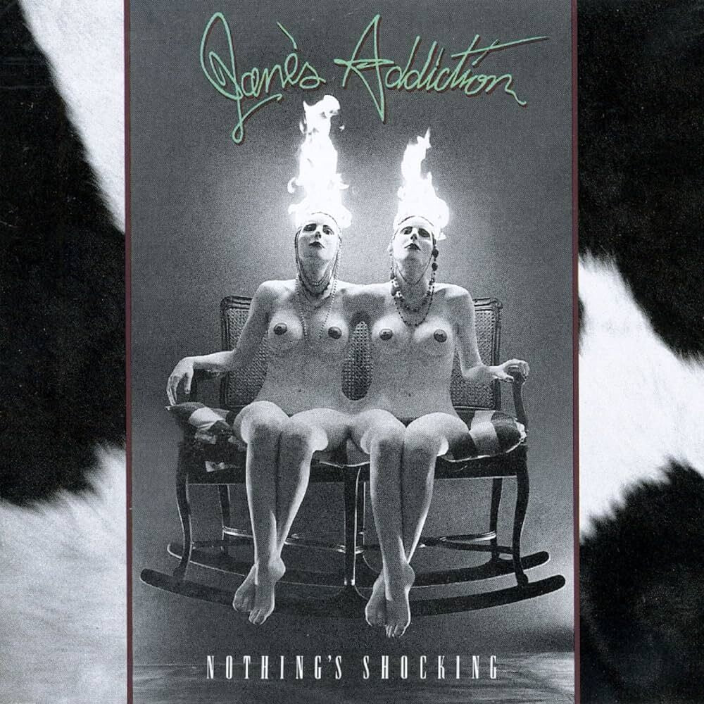 the album cover for Jane's Addiction - Nothing's Shocking (Arg)