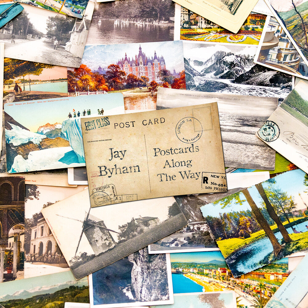 the album cover for Jay Byham - Postcards Along The Way
