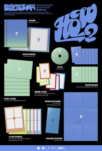 Boynextdoor - ¿Cómo? (Versión Tierra) (CD)