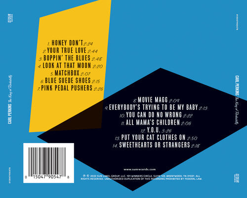 Carl Perkins - Carl Perkins: The King Of Rockabilly (CD)