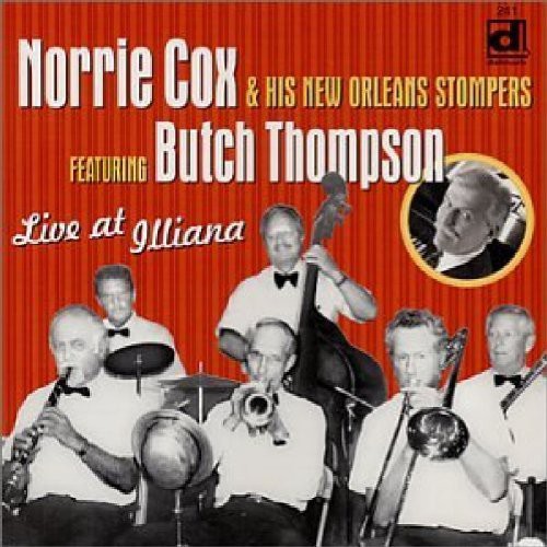 the album cover for Norrie Cox - Live at Illiana