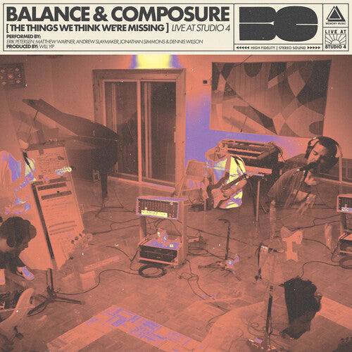 Balance & Composure - The Things We Think We're Missing Live at Studio 4 (Vinyl)
