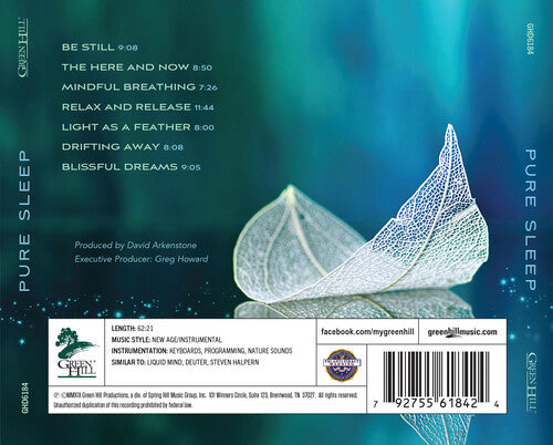 デヴィッド・アーケンストーン - ピュア・スリープ (CD)