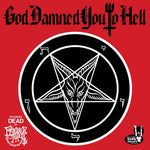the album cover for Friends Of Hell - God Damned You To Hell