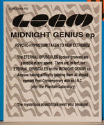 L.O.G.M.* : Midnight Genius EP (12", EP, Ltd, Num)