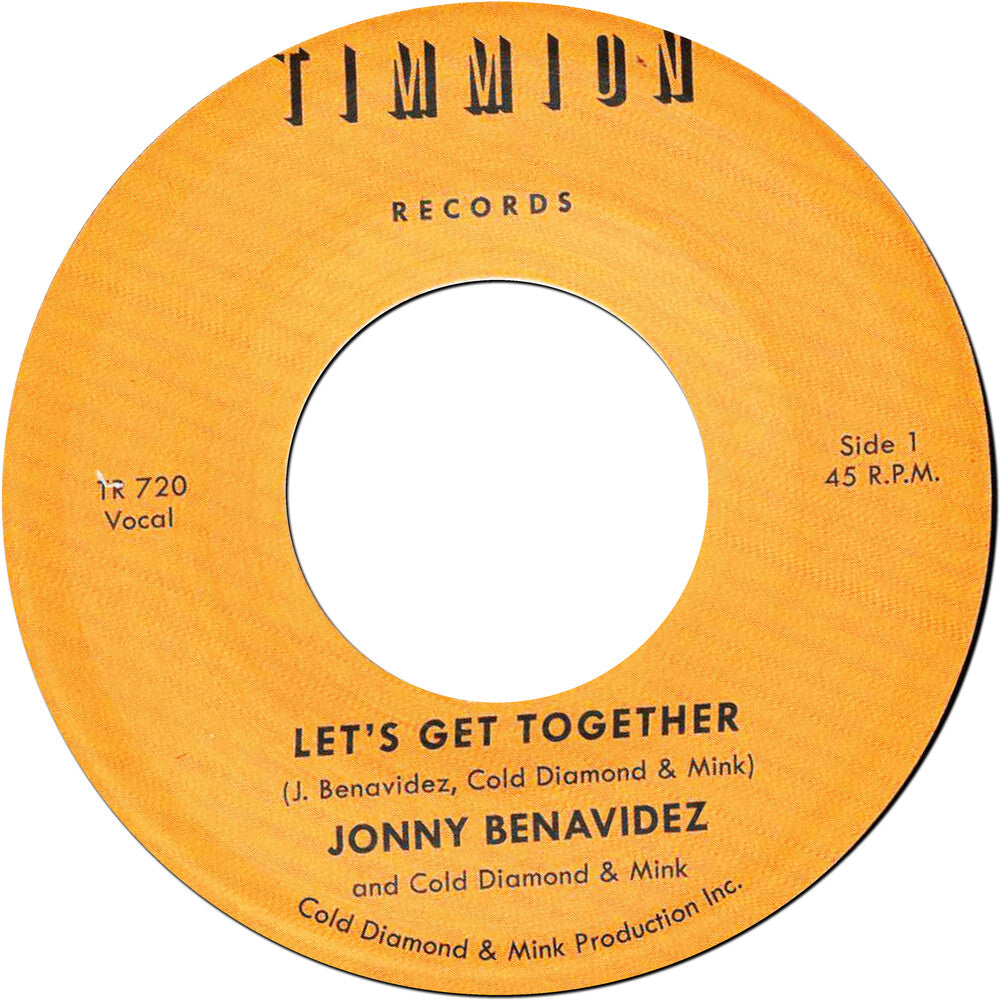 the album cover for Jonny Benavidez& Cold Diamond & Mink - Let's Get Together