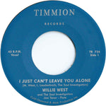 the album cover for Willie West& The Soul Investigators - Just Can't Leave You Alone