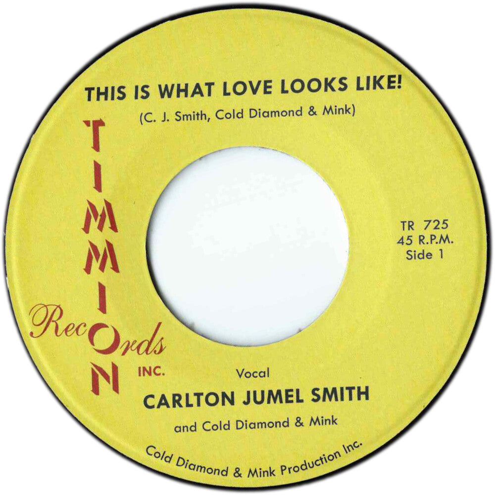 the album cover for Carlton SmithJumel / Cold Diamond & Mink - This Is What Love Looks Like