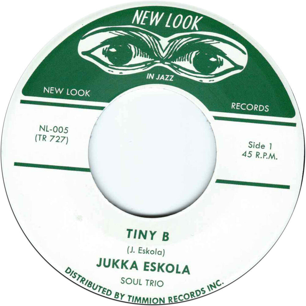 the album cover for Jukka EskolaSoul Trio - Tiny B/Stick Of A Branch