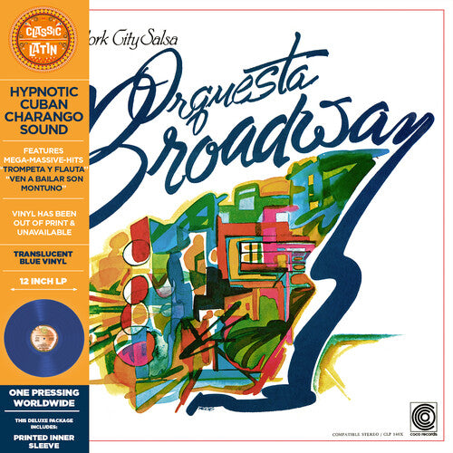 Orquesta Broadway - Salsa de Nueva York - Azul Translúcido (Vinilo)