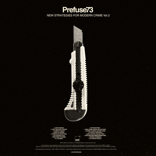 Prefuse 73 - Nuevas estrategias para el crimen moderno, vol. 1 y 2 (vinilo)