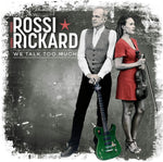 the album cover for Francis Rossi/ Rickard,Hannah - We Talk Too Much (Uk)