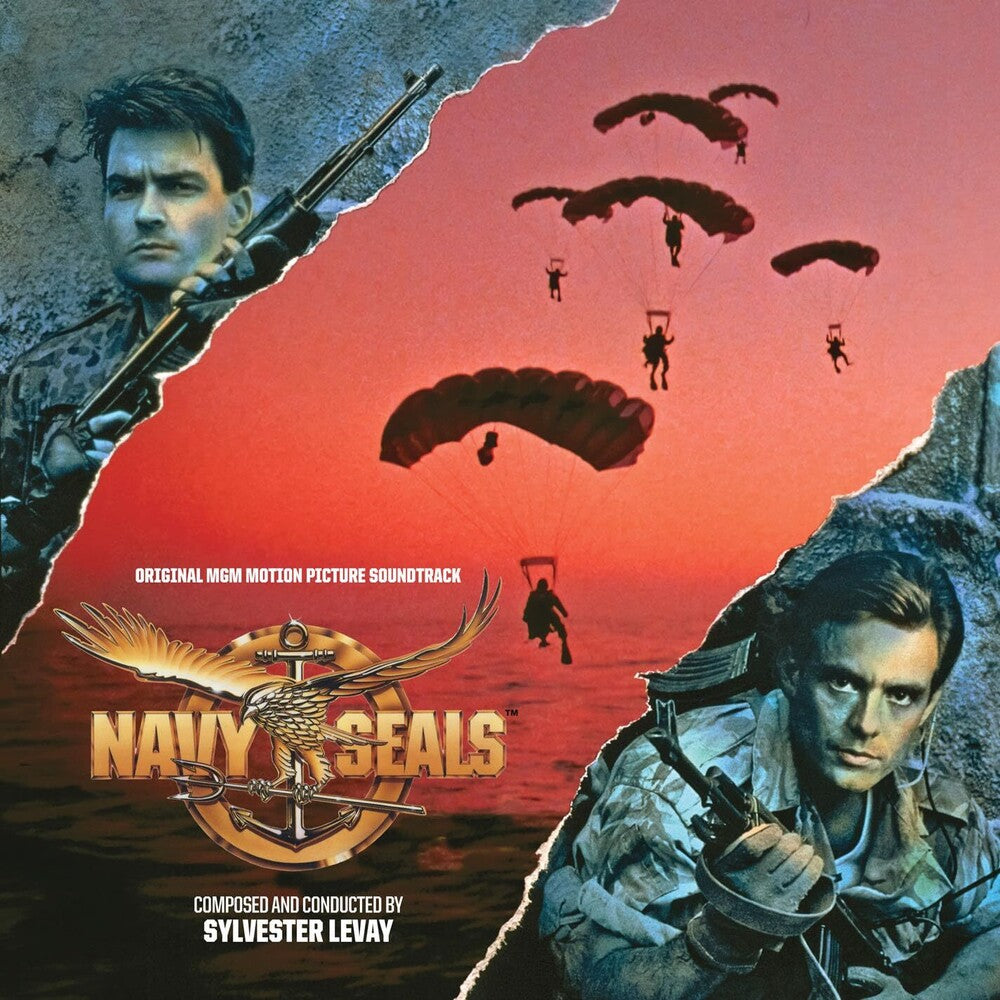 the album cover for Sylvester Levay(Ita) - Navy Seals - O.S.T. (Ita)