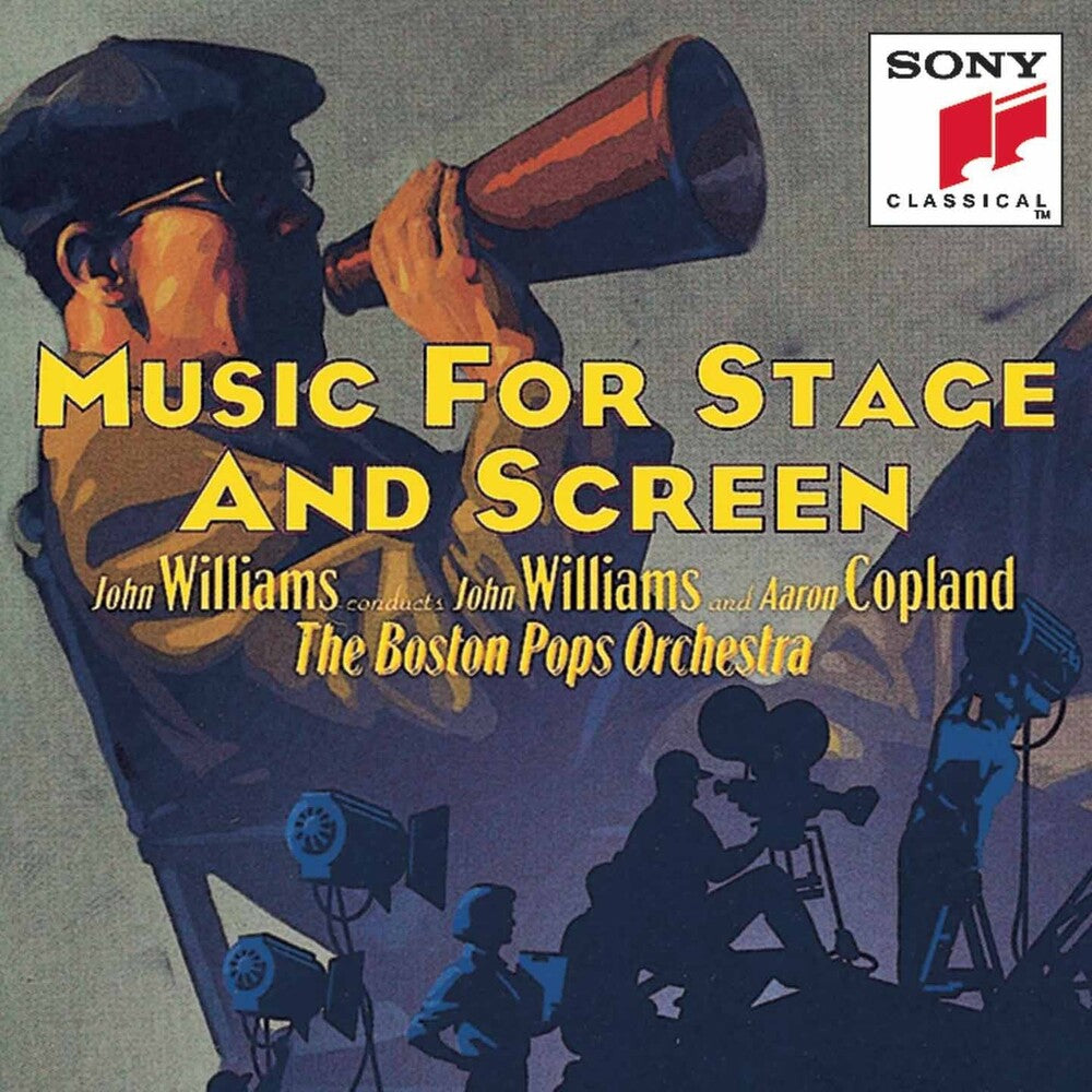 the album cover for John Williams - Music for Stage and Screen