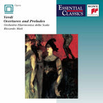 the album cover for Riccardo Muti - Overtures And Preludes