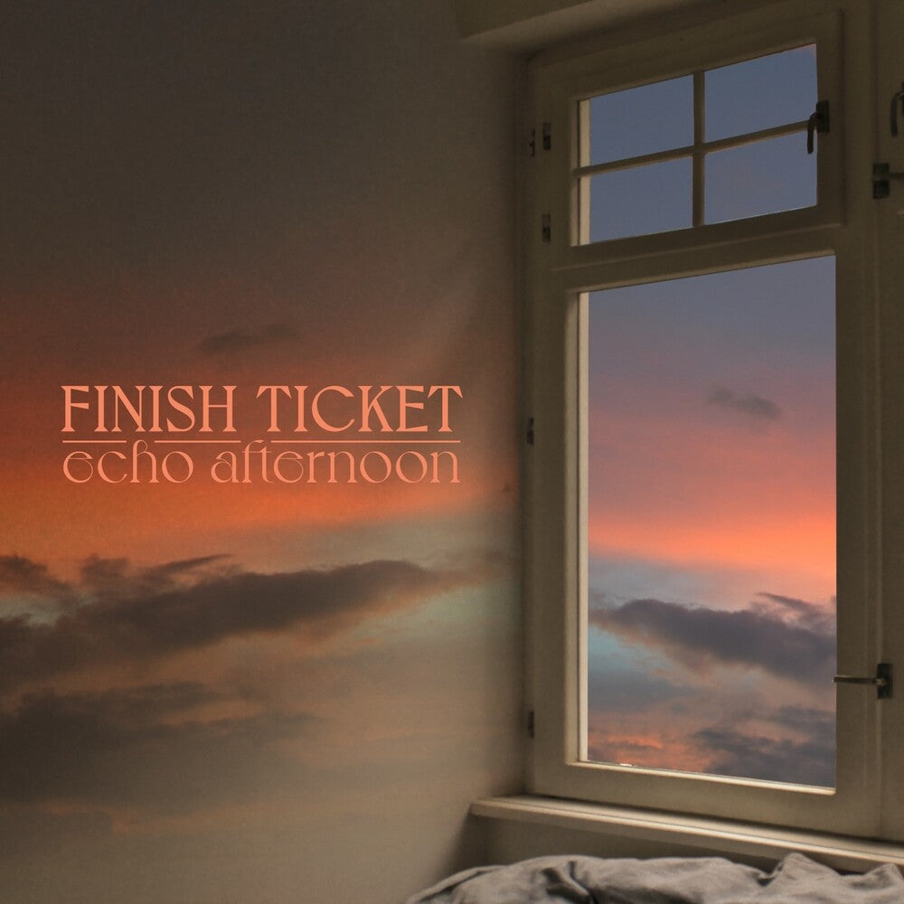 the album cover for Finish Ticket - Echo Afternoon