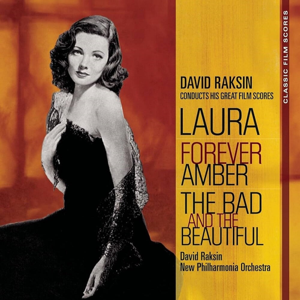 the album cover for David Raksin - Suites From Laura & Forever Amber