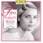 the album cover for Vienna Symphony Orchestra - Maria Tipo Plays Mozart & Scarletti